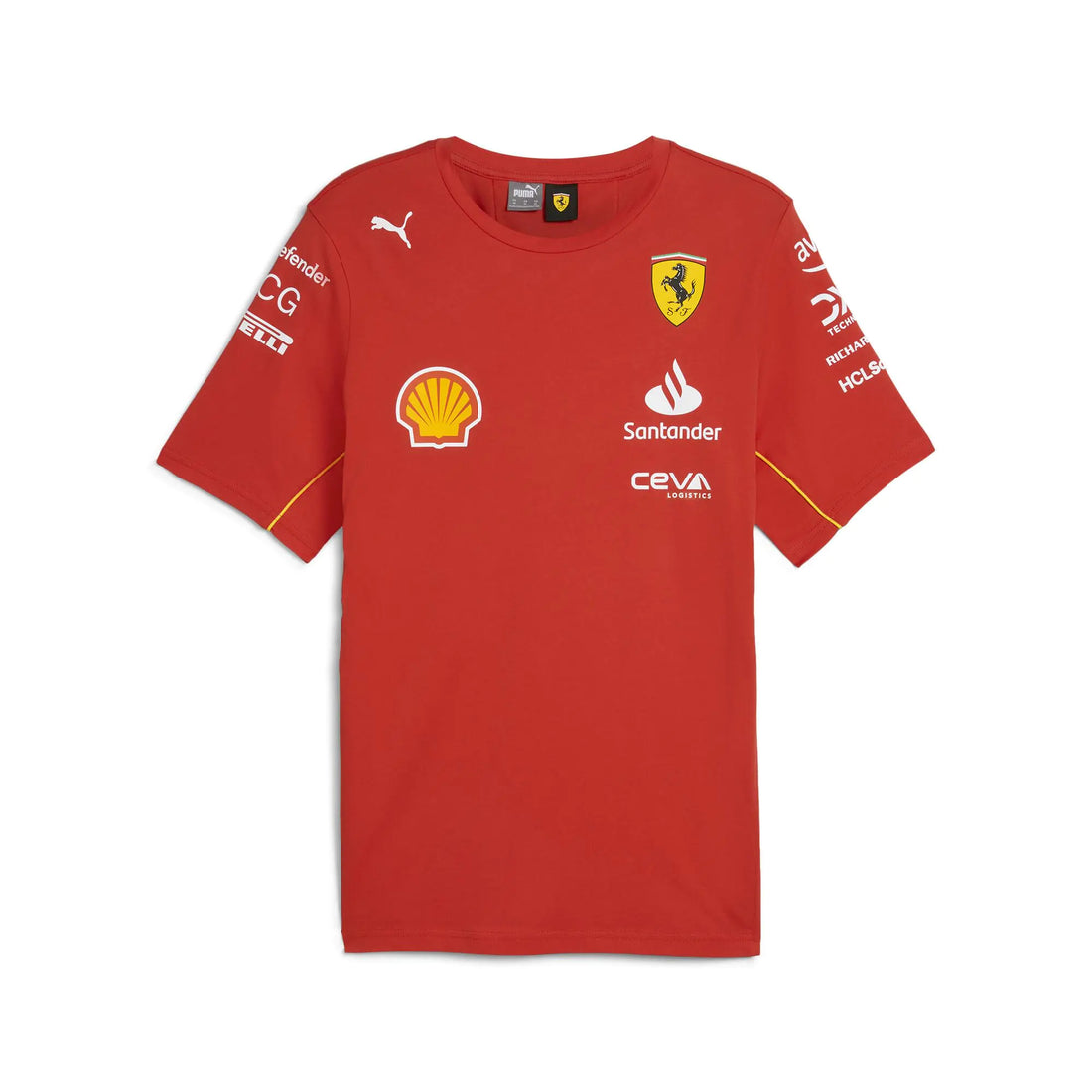 PUMA Ferrari 2024 Team T-Shirt - Burnt Red Medium - Velora Luxury Fashion