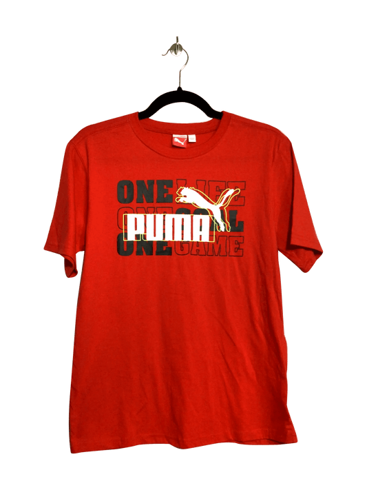 PUMA Regular fit T-shirt in Red  -  L - Velora Luxury Fashion