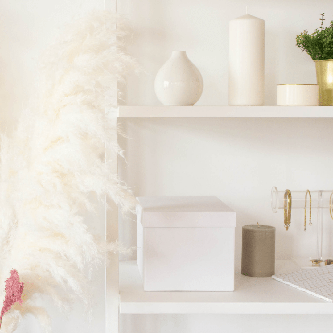 Pampas Grass White -  3 Stems - Velora Luxury Fashion