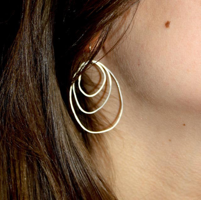 Peacock Feather Earrings - Velora Luxury Fashion