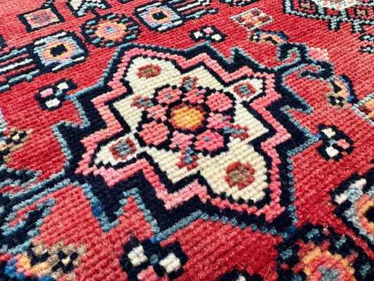 Persian Hamadan Rug | 2' 5” x 4' - Velora Luxury Fashion