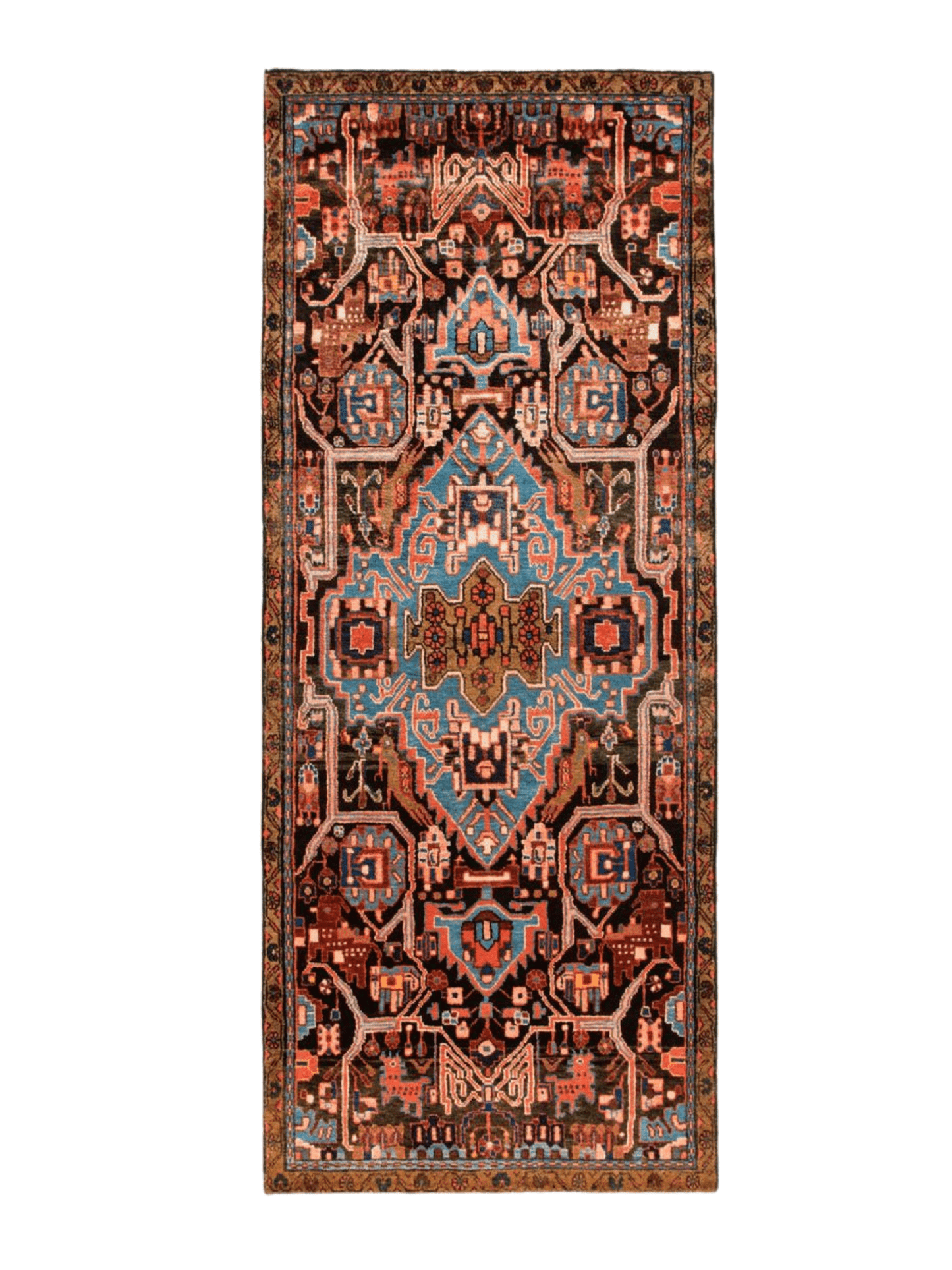 Persian Nahavand Runner Rug | 3' 5” x 8' 4" - Velora Luxury Fashion