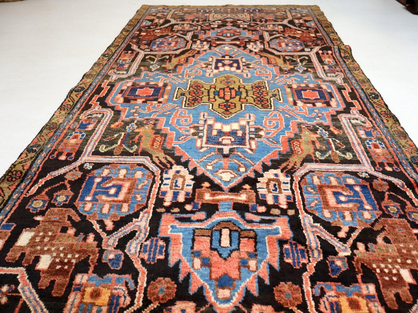 Persian Nahavand Runner Rug | 3' 5” x 8' 4" - Velora Luxury Fashion