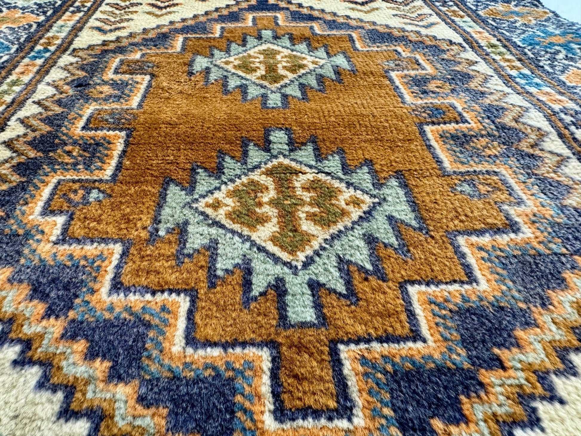 Persian Turkmen Rug | 1' 10” x 2' 7" - Velora Luxury Fashion