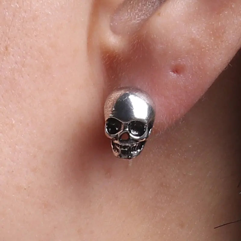 Personality Retro Skull Eardrops Earrings For Halloween - Velora