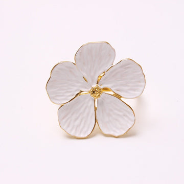 Petals Napkin Ring Holder Set - Velora Luxury Fashion