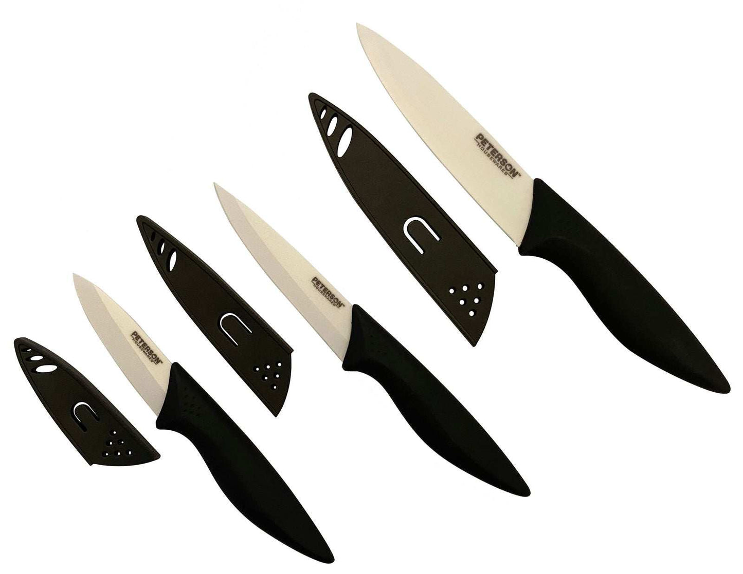 Peterson Housewares Ceramic Knife Set Canada - 3 Piece Set - Velora Luxury Fashion