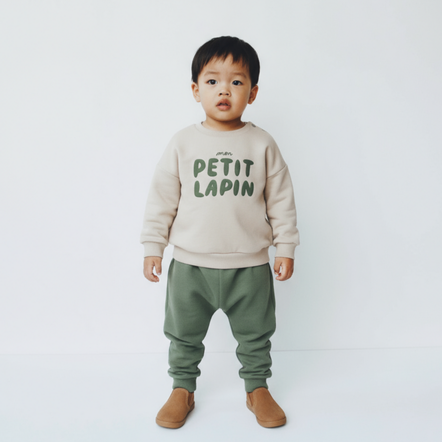 Petit Lapin Cotton Unisex Joggers Set - Velora Luxury Fashion