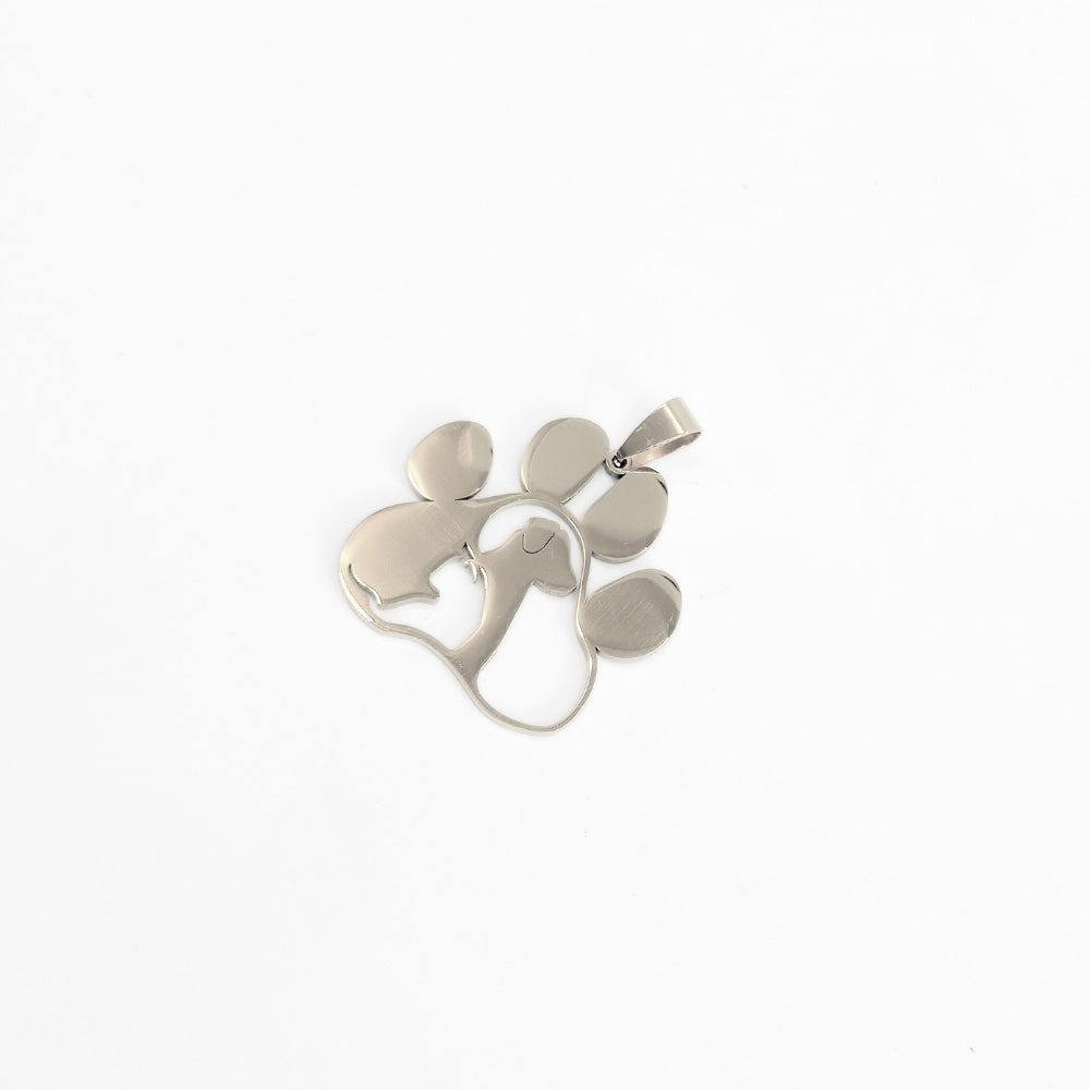 Pet Love Paw Print Necklace - Velora