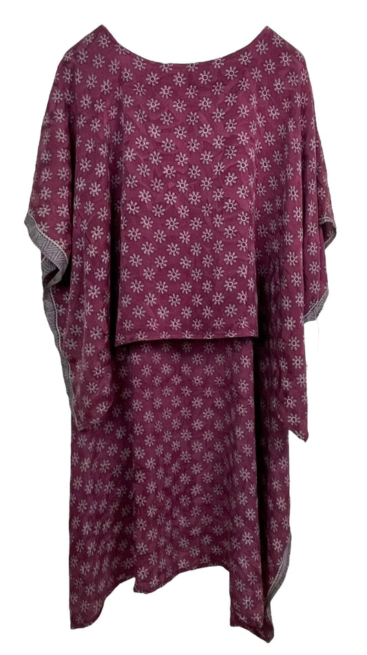 PRC7700 Avatar Pure Silk Hi Lo Top - Velora