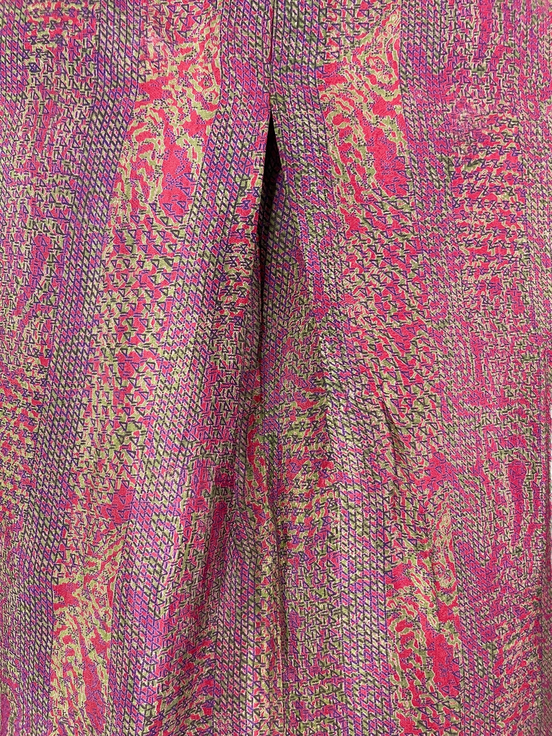 PRC6827 Avatar Pure Silk Self Pocket Tunic Dress - Velora