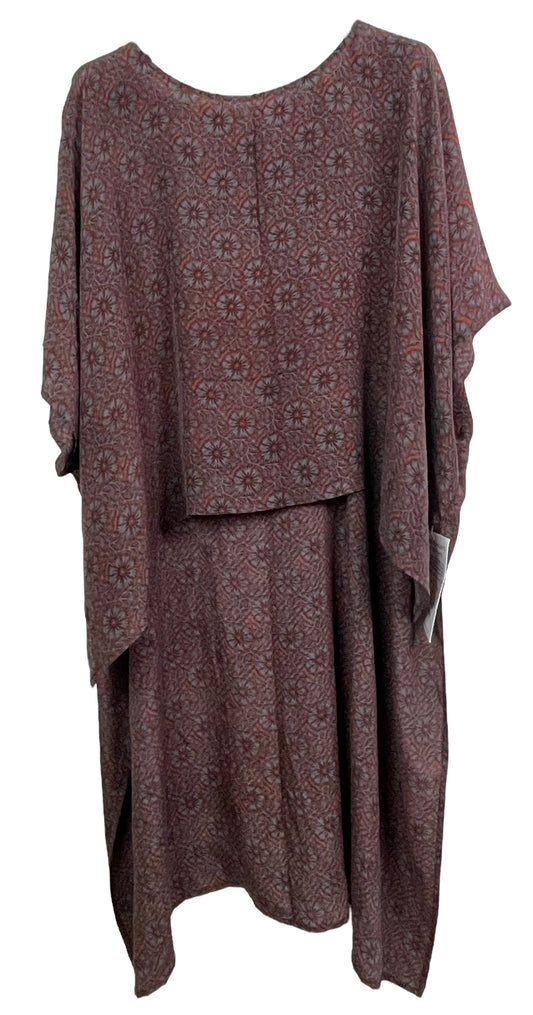 PRC7702 Avatar Pure Silk Hi Lo Top - Velora