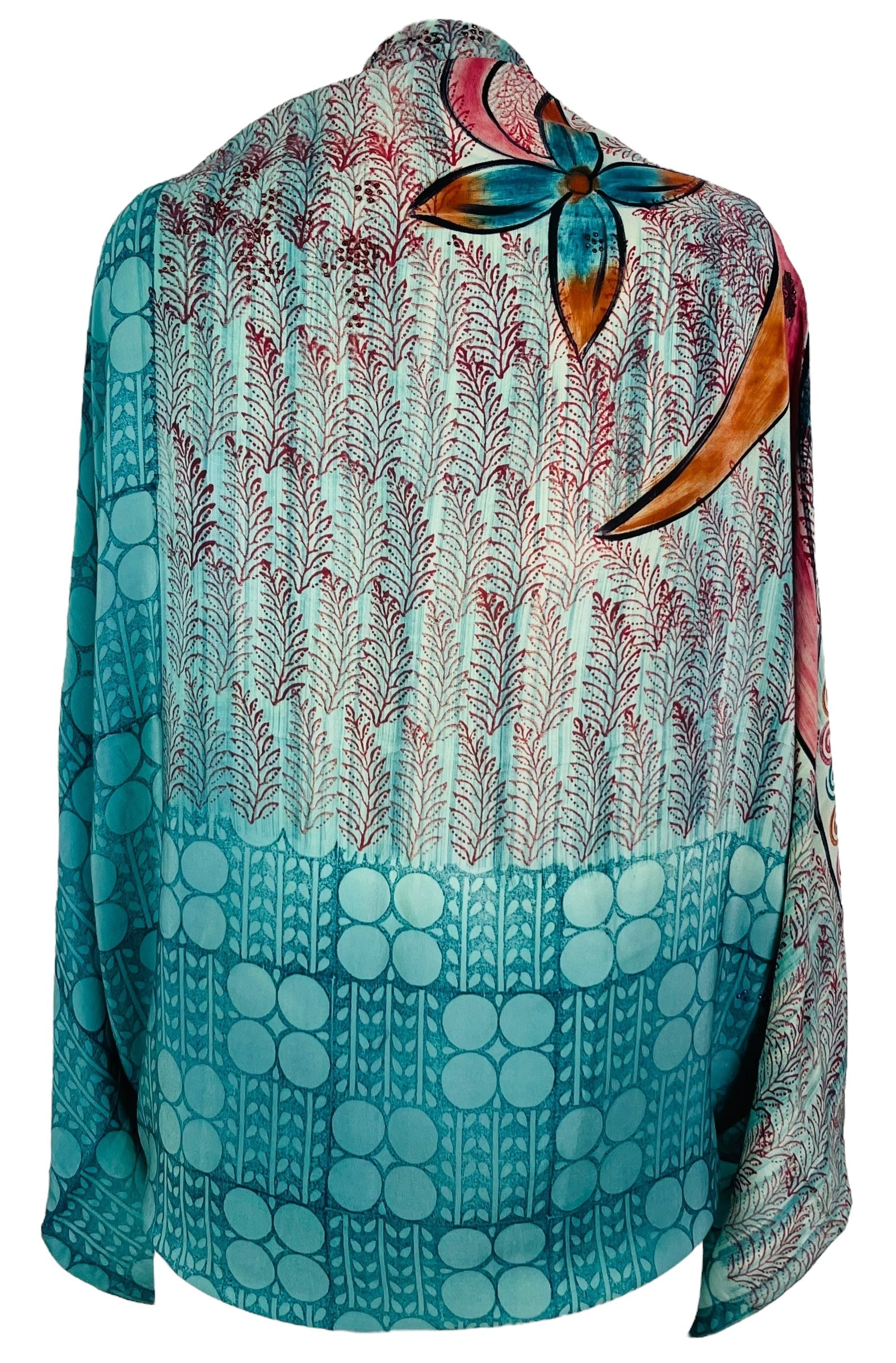 PRC7312 Avatar Pure Silk Shrug - Velora