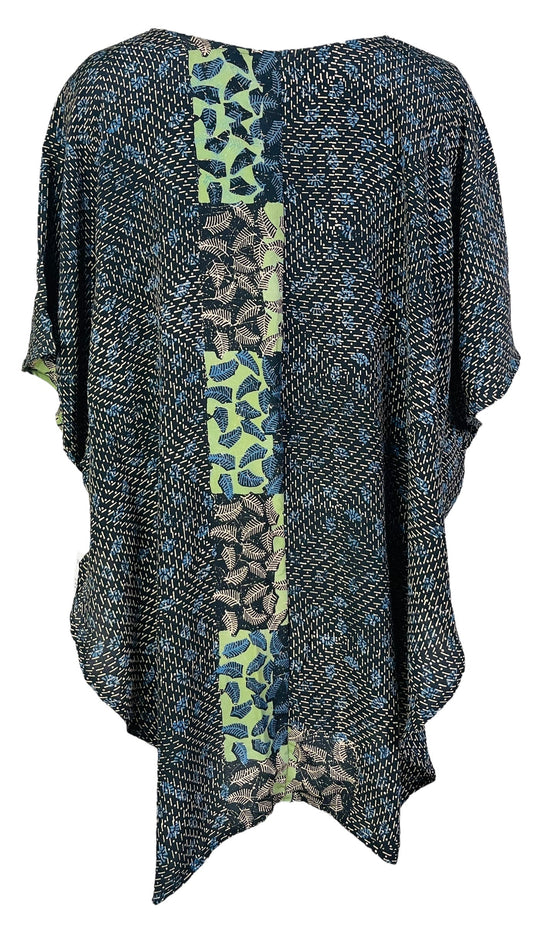 PRC6967 Nirvana Pure Silk Waterfall Top - Velora