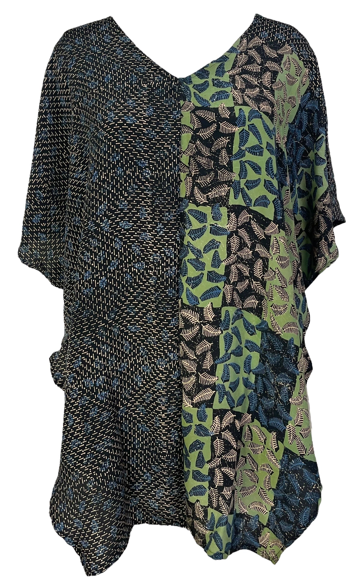 PRC6967 Nirvana Pure Silk Waterfall Top - Velora
