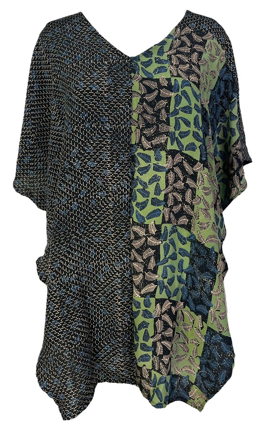 PRC6967 Nirvana Pure Silk Waterfall Top - Velora