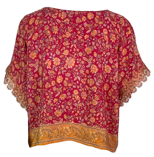 PRC5358 Avatar Pure Silk Boxy Top - Velora