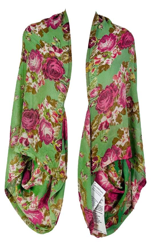 PRG7347 Sheer Avatar Pure Silk Shrug - Velora