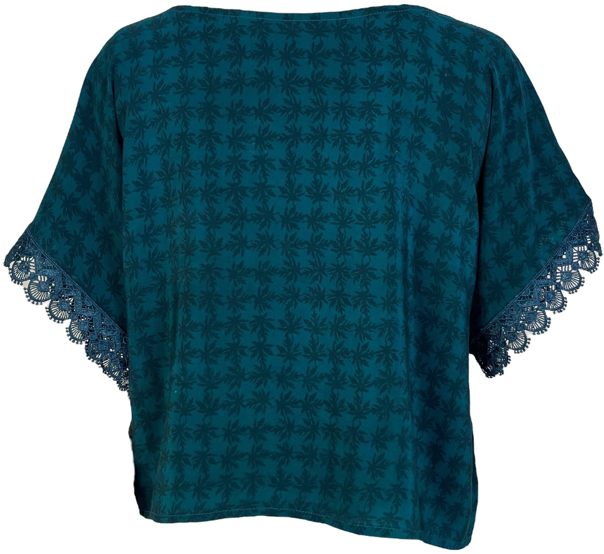 PRC6718 Avatar Pure Silk Boxy Top - Velora