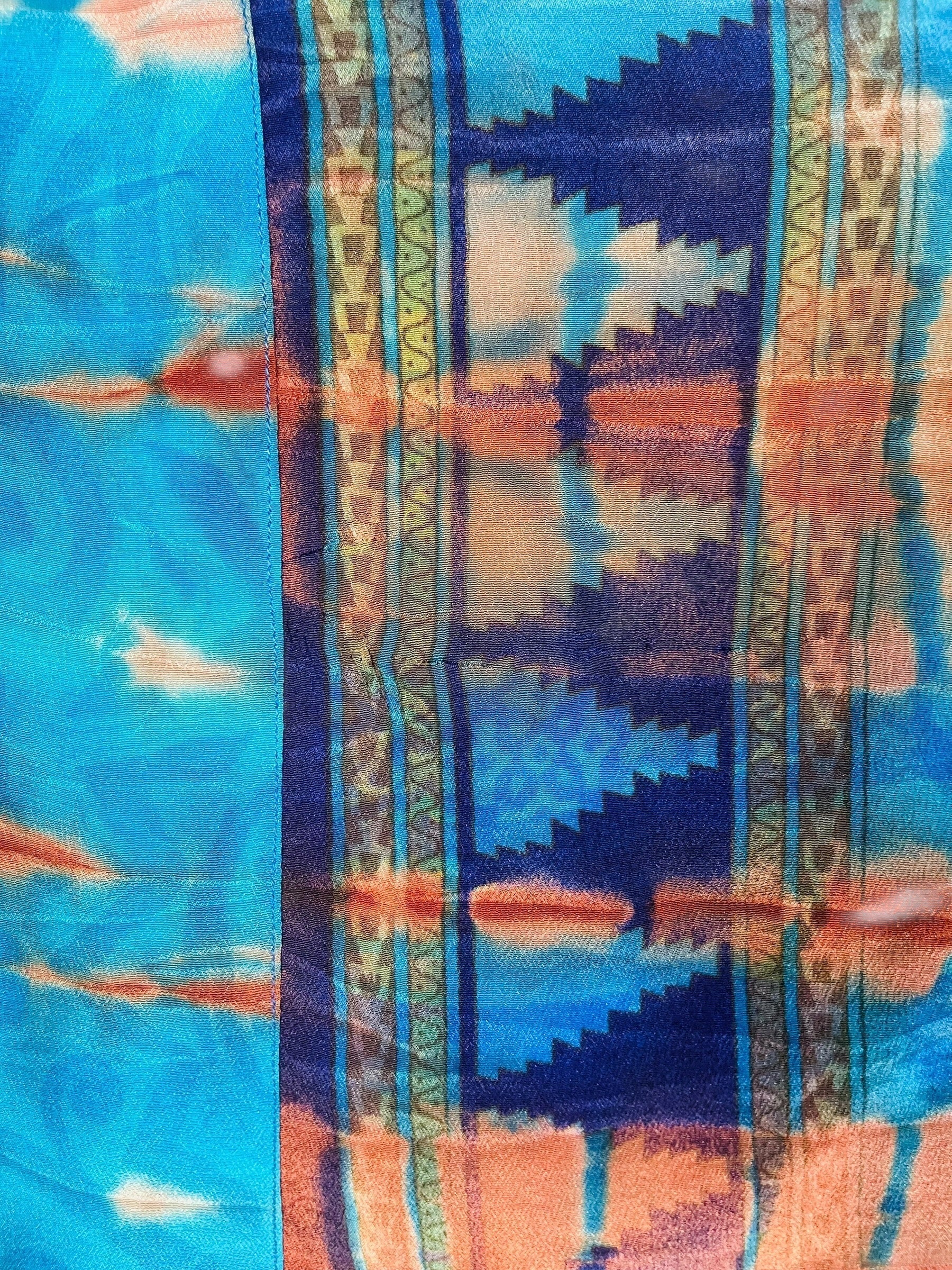 PRC7387 Avatar Reversible Pure Silk Jiva Jacket - Velora