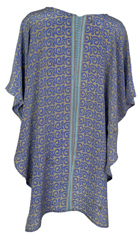 PRC7036 Avatar Pure Silk Waterfall Top - Velora