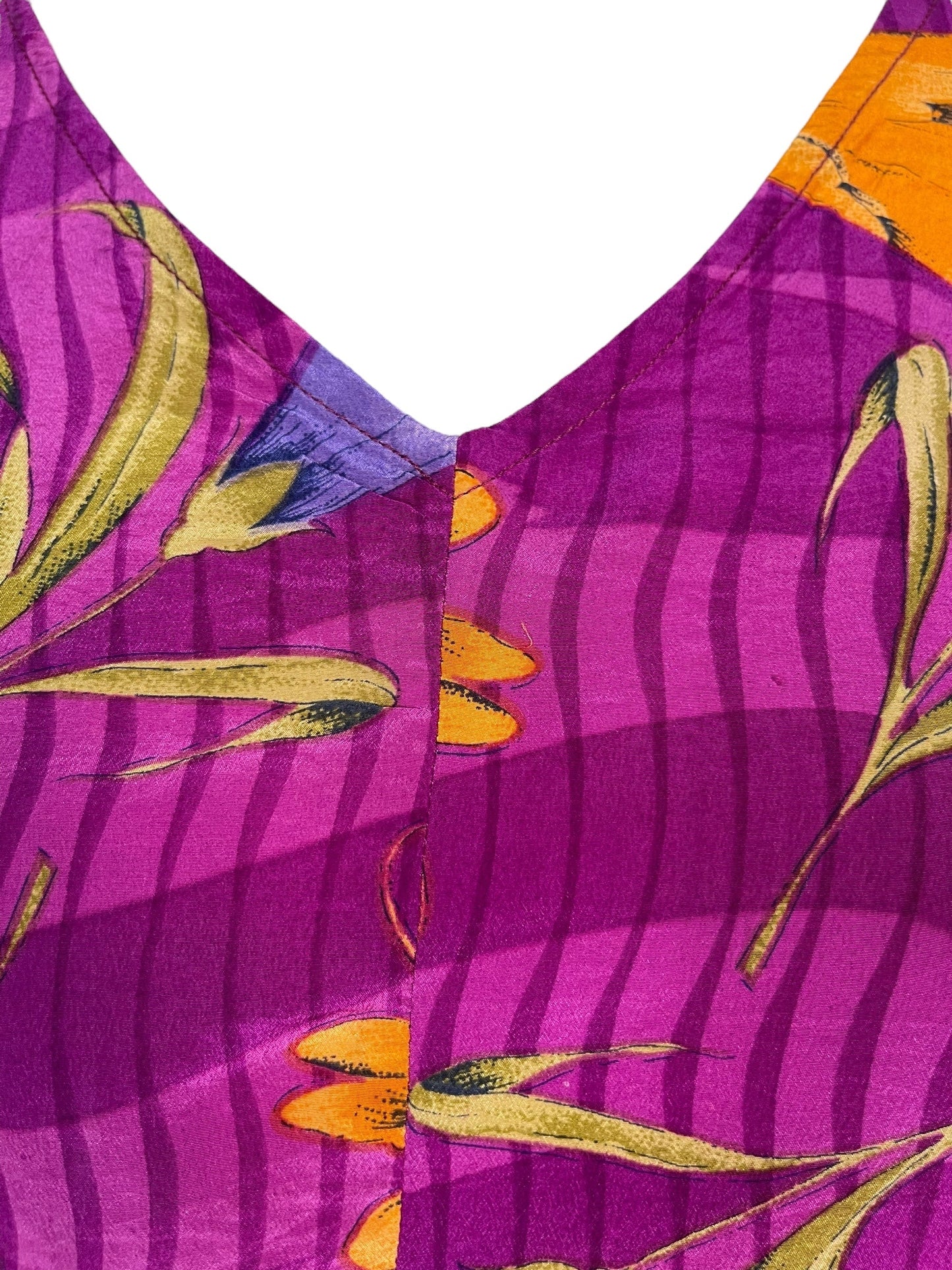 PRC6991 Avatar Pure Silk Waterfall Top - Velora
