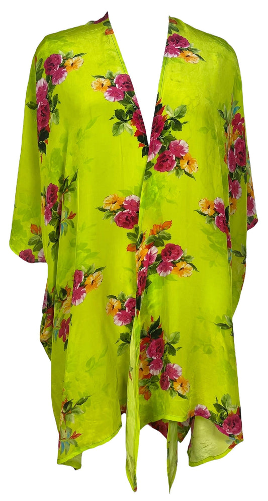 PRC6958 Avatar Pure Silk Cardigan - Velora