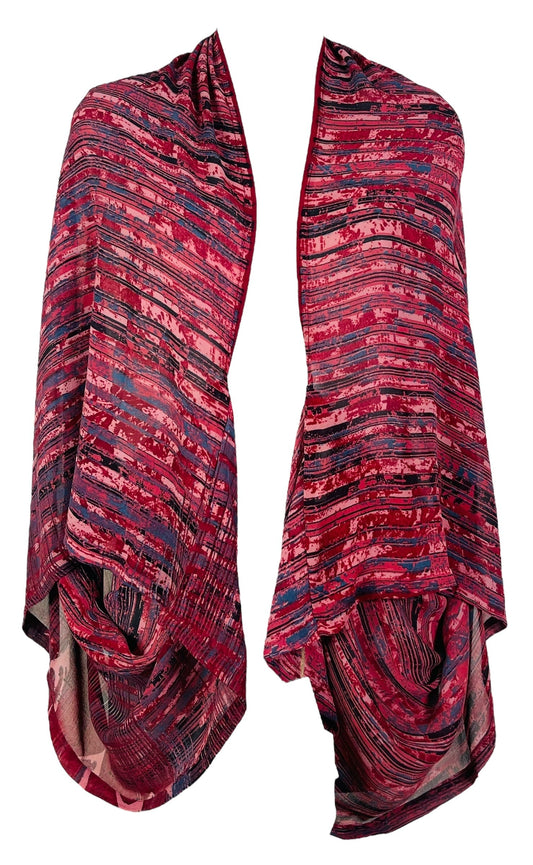 PRG7354 Sheer Avatar Pure Silk Shrug - Velora