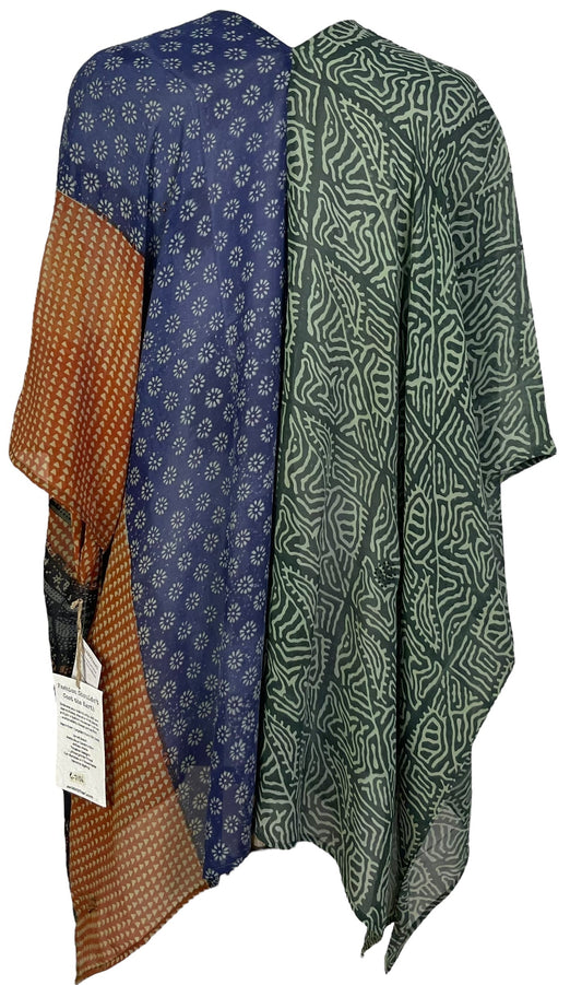 PRG7106 Sheer Avatar Pure Silk Cardigan - Velora