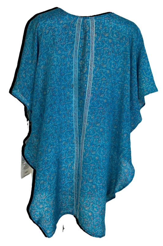PRC6867 Avatar Pure Silk Waterfall Top - Velora