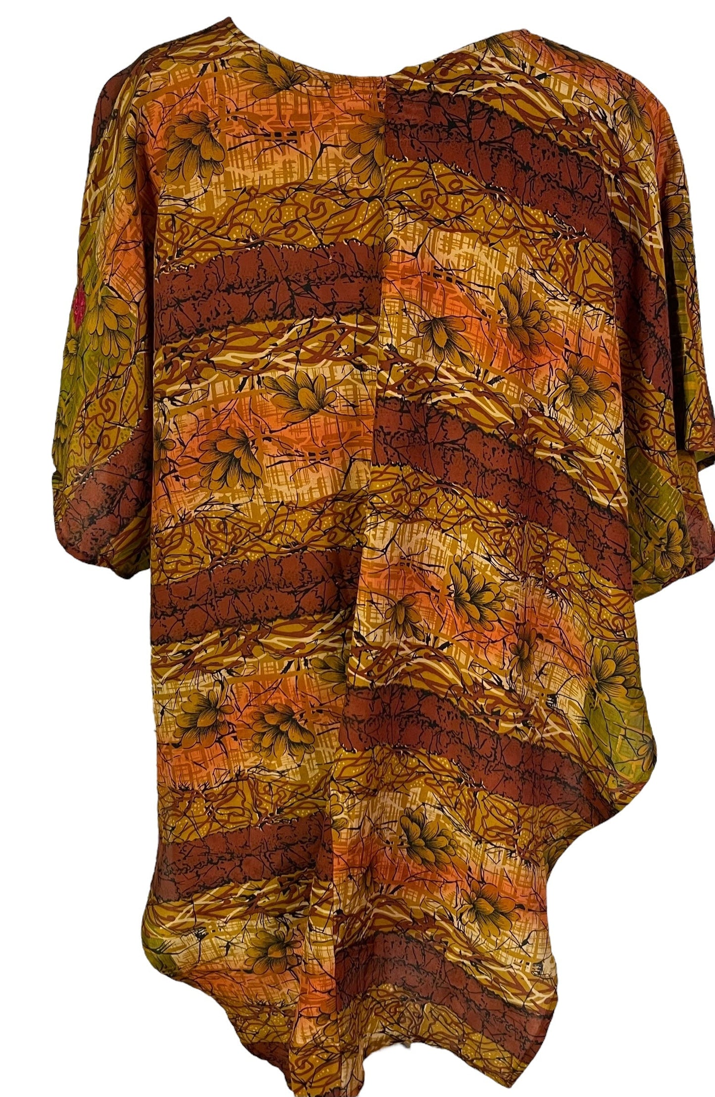 PRC6861 Avatar Pure Silk Waterfall Top - Velora