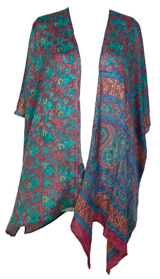 PRC6875 Avatar Pure Silk Cardigan - Velora