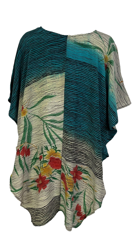 PRC7278 Avatar Pure Silk Waterfall Top - Velora