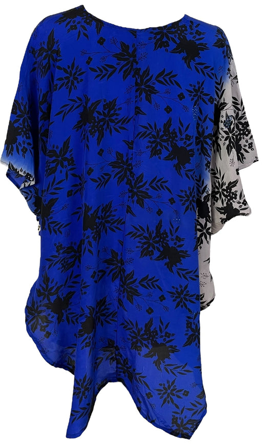 PRC6868 Avatar Pure Silk Waterfall Top - Velora