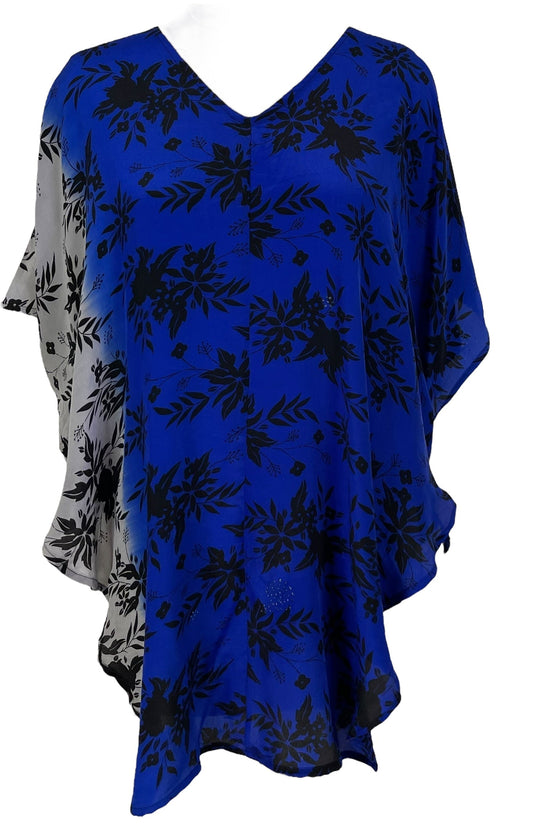 PRC6868 Avatar Pure Silk Waterfall Top - Velora