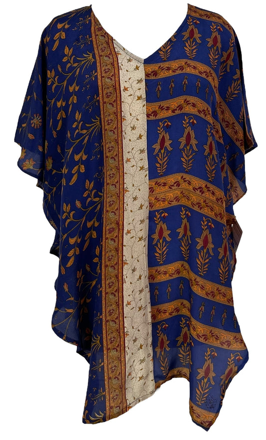 PRC6959 Avatar Pure Silk Waterfall Top - Velora