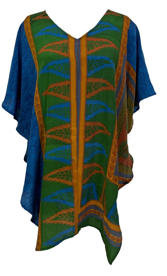 PRC7012 Avatar Pure Silk Waterfall Top - Velora