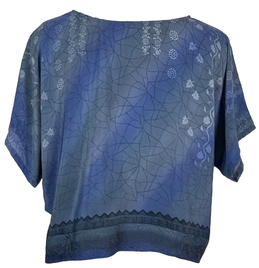PRC5738 Avatar Pure Silk Boxy Top - Velora