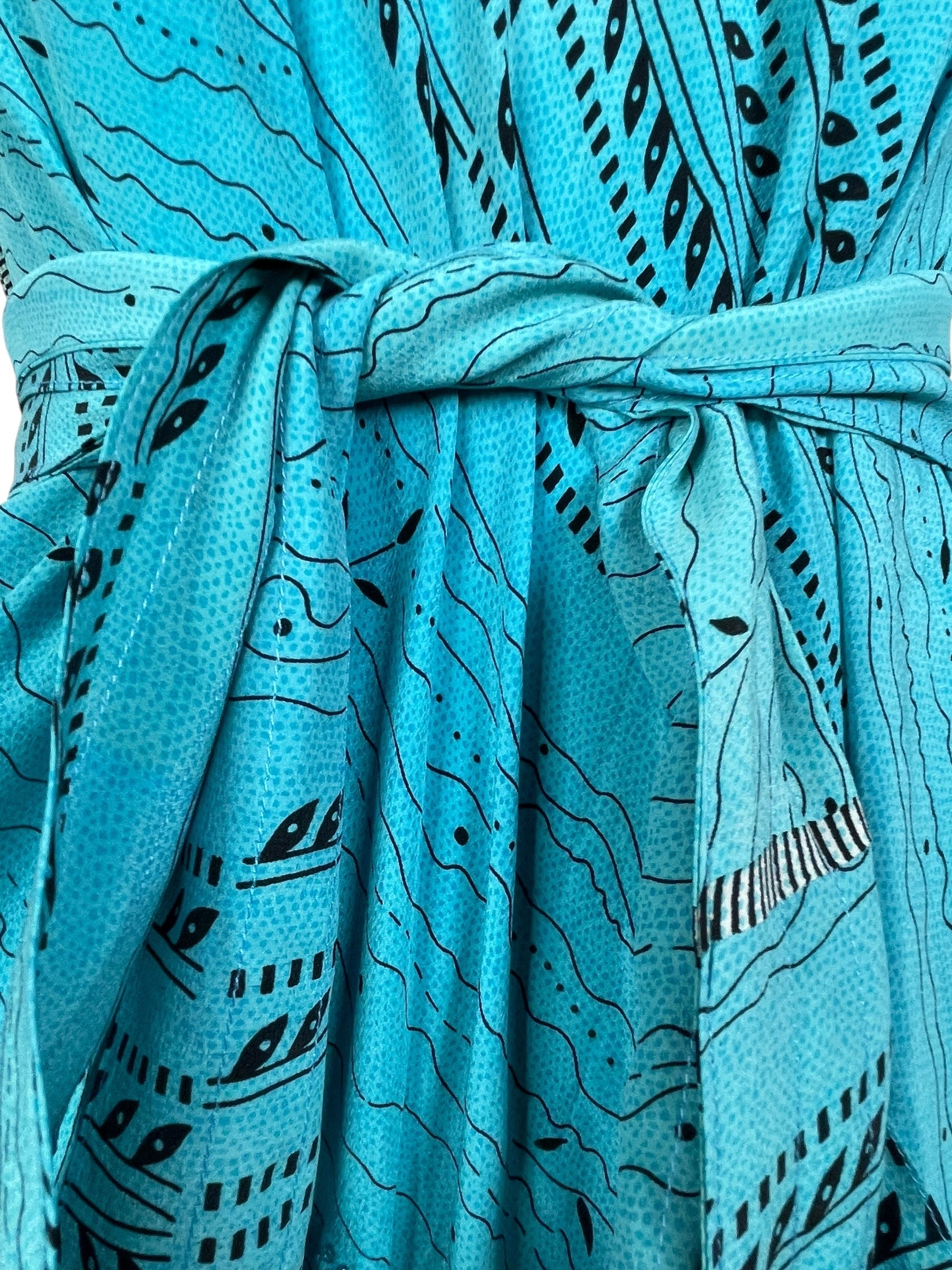 PRC7670 Avatar Pure Silk Maxi Dress with Belt - Velora