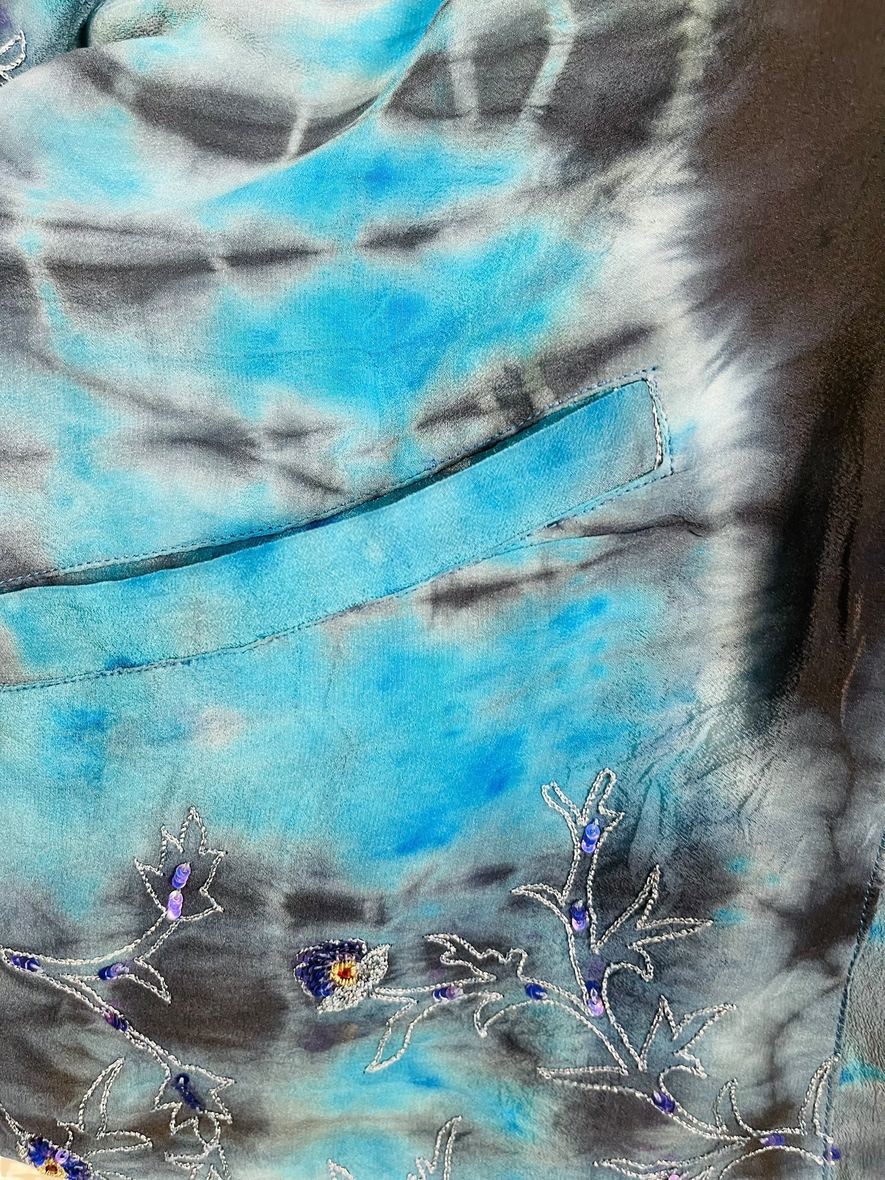 PRC7401 Avatar Reversible Pure Silk Jiva Jacket - Velora