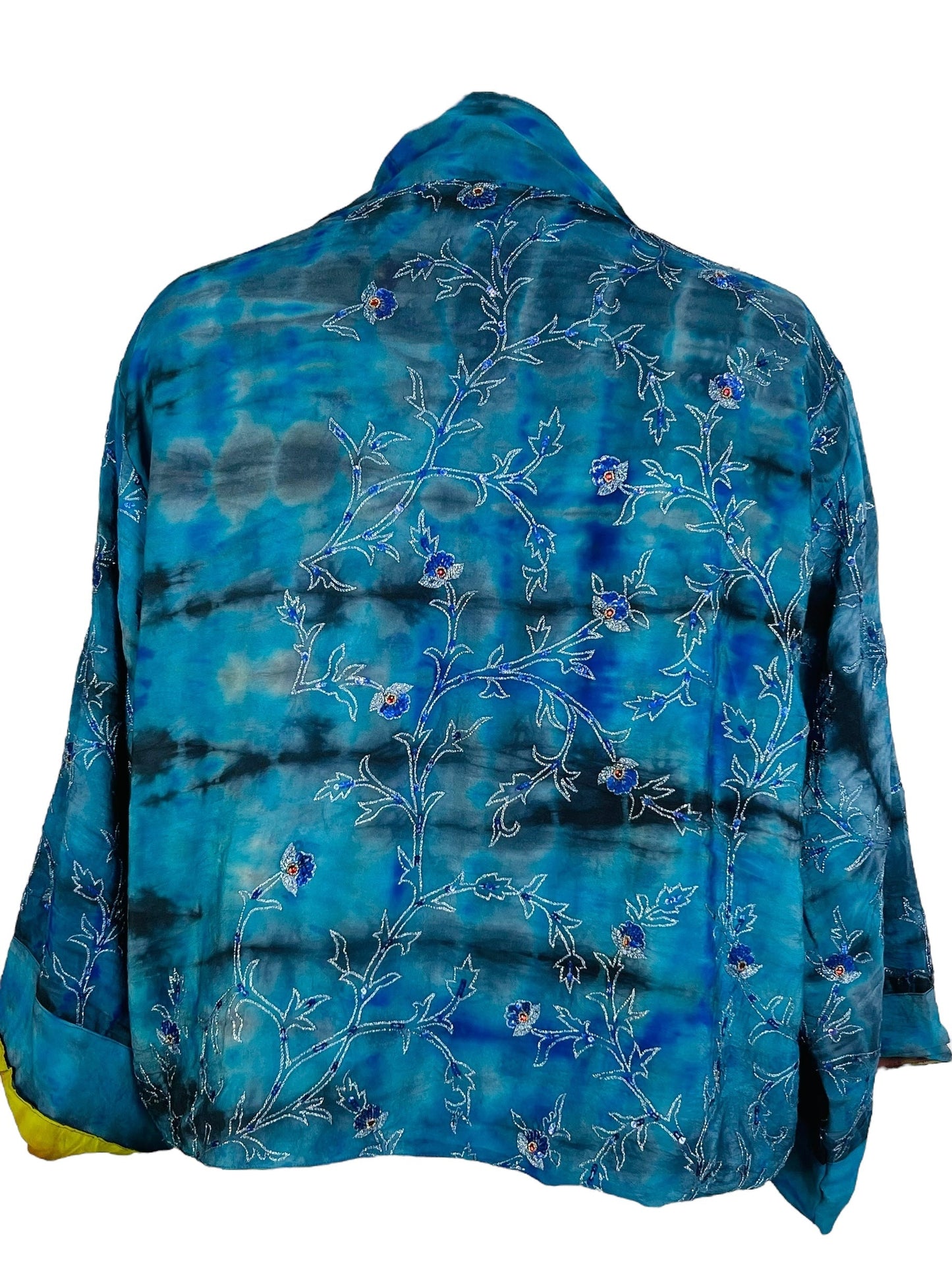 PRC7401 Avatar Reversible Pure Silk Jiva Jacket - Velora