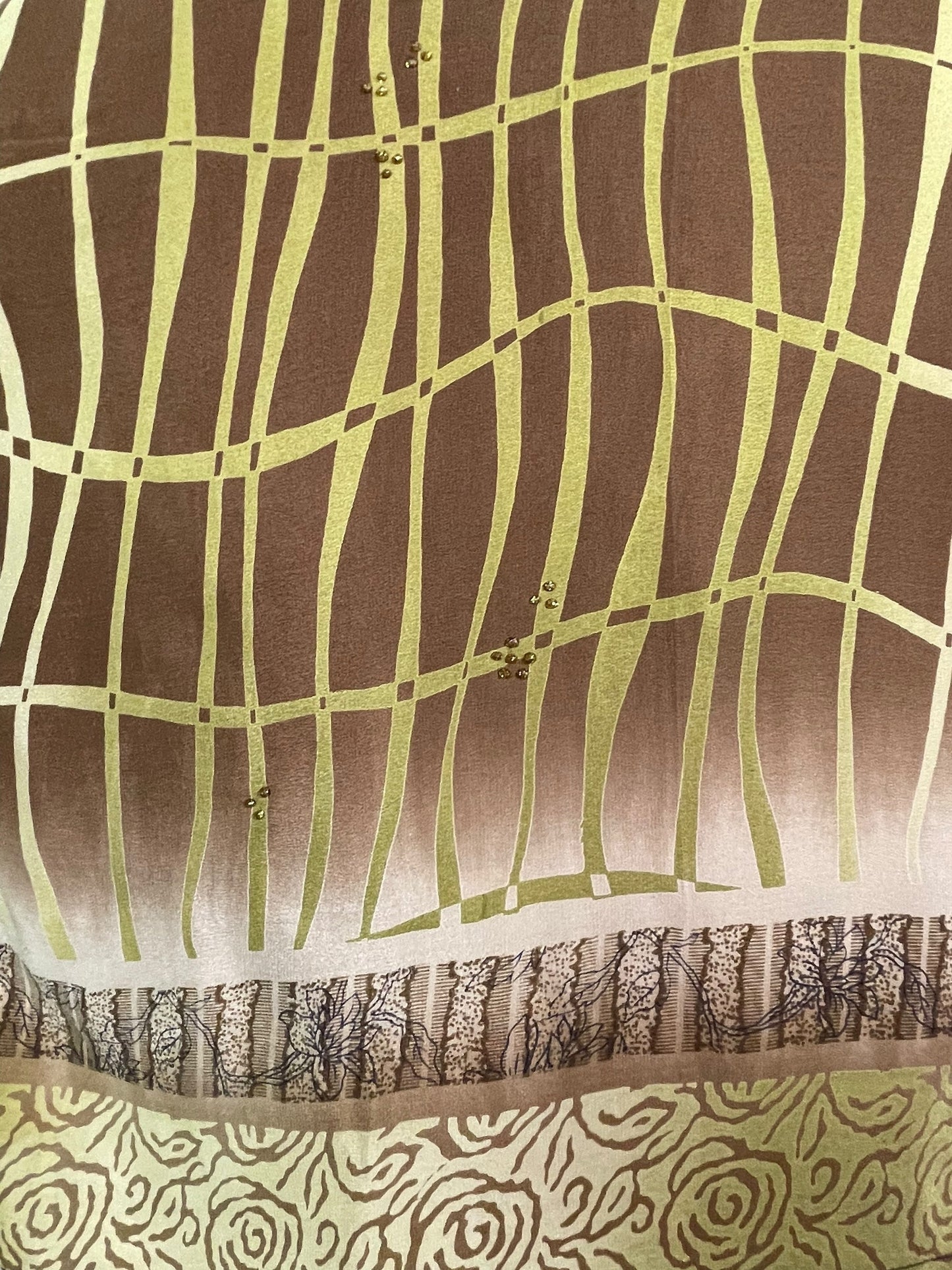 PRC7253 Avatar Pure Silk Boxy Top - Velora