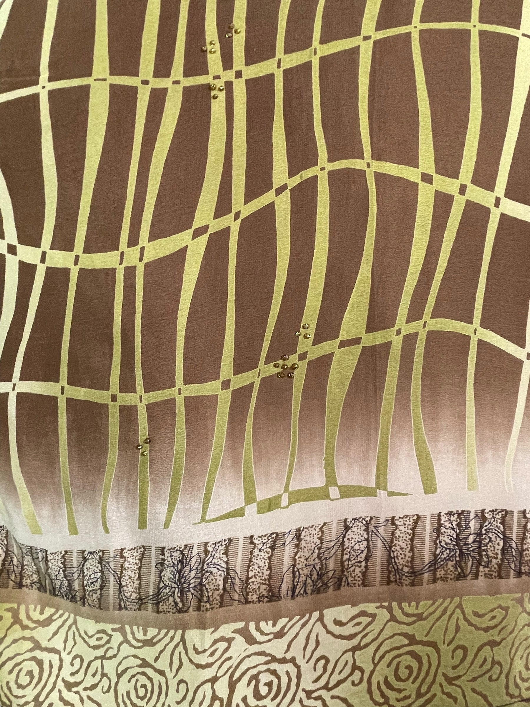 PRC7253 Avatar Pure Silk Boxy Top - Velora