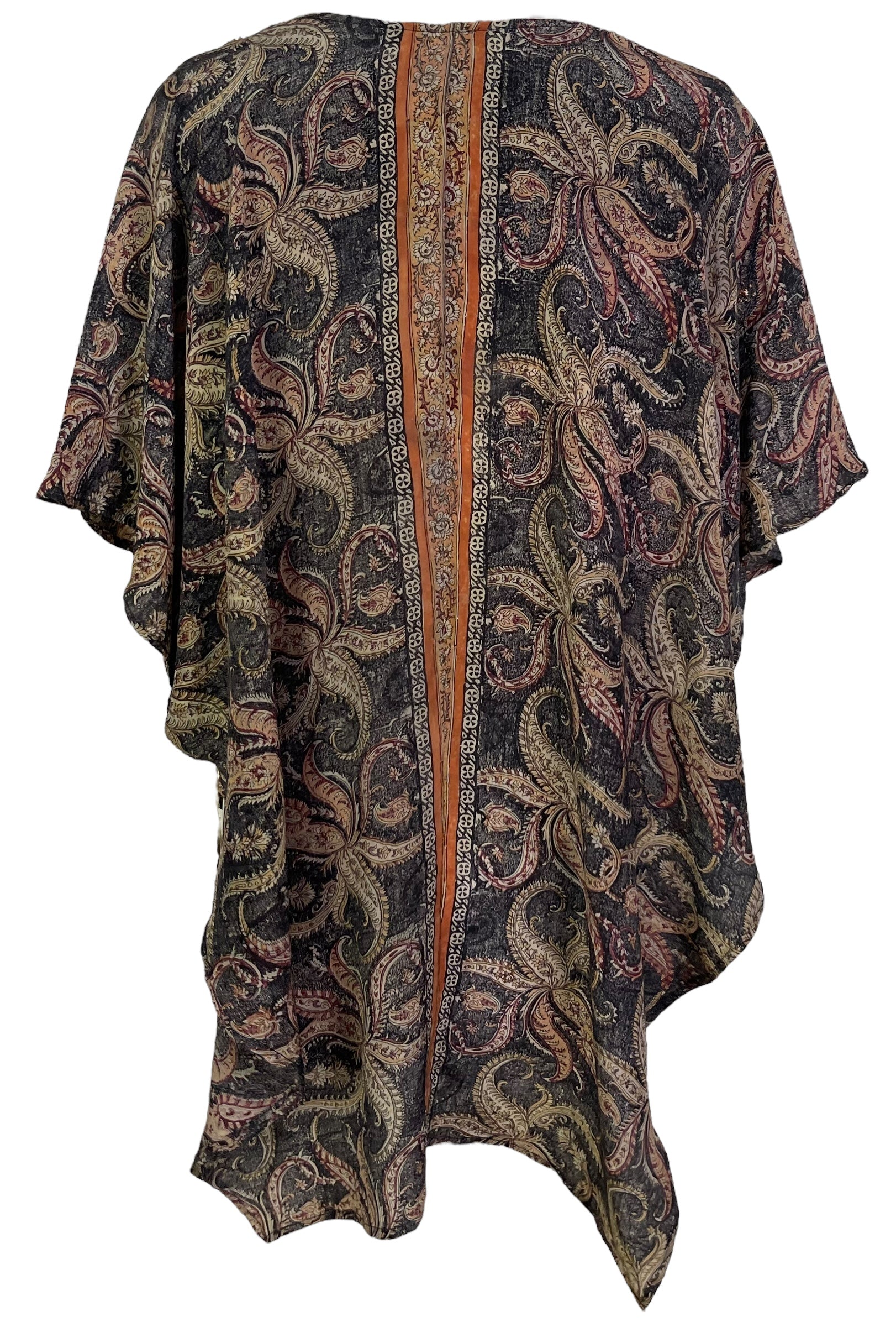 PRC7010 Avatar Pure Silk Waterfall Top - Velora
