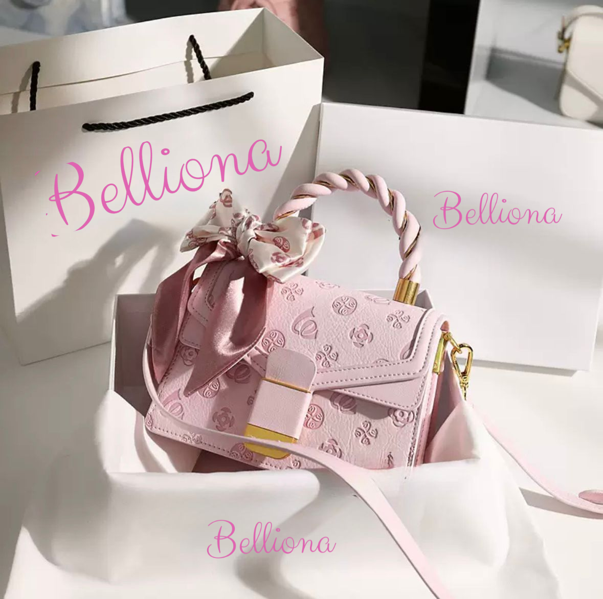 Pink Coquette Icon Bag - Velora Luxury Fashion