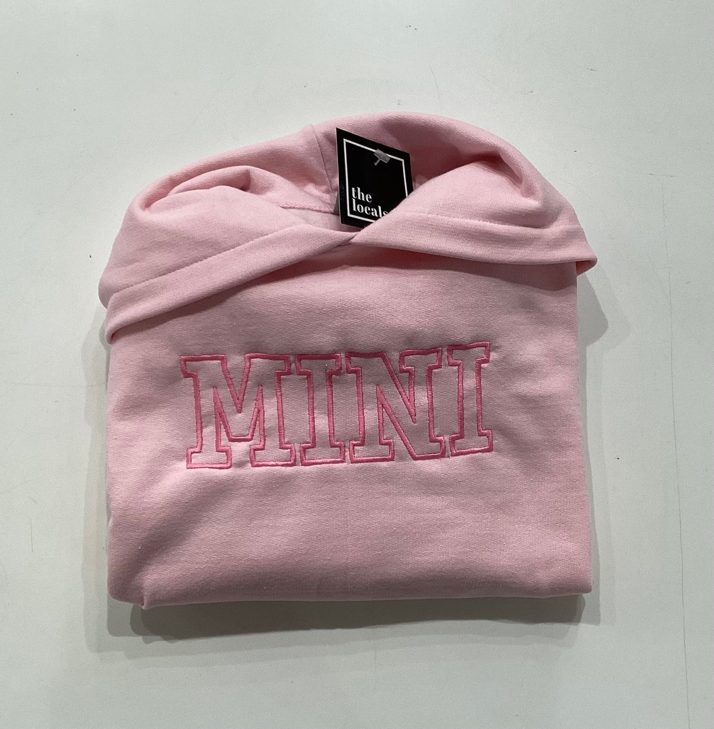 Pink Mini  Kids Hoodie - Velora Luxury Fashion