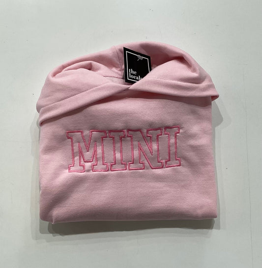 Pink Mini  Kids Hoodie - Velora Luxury Fashion