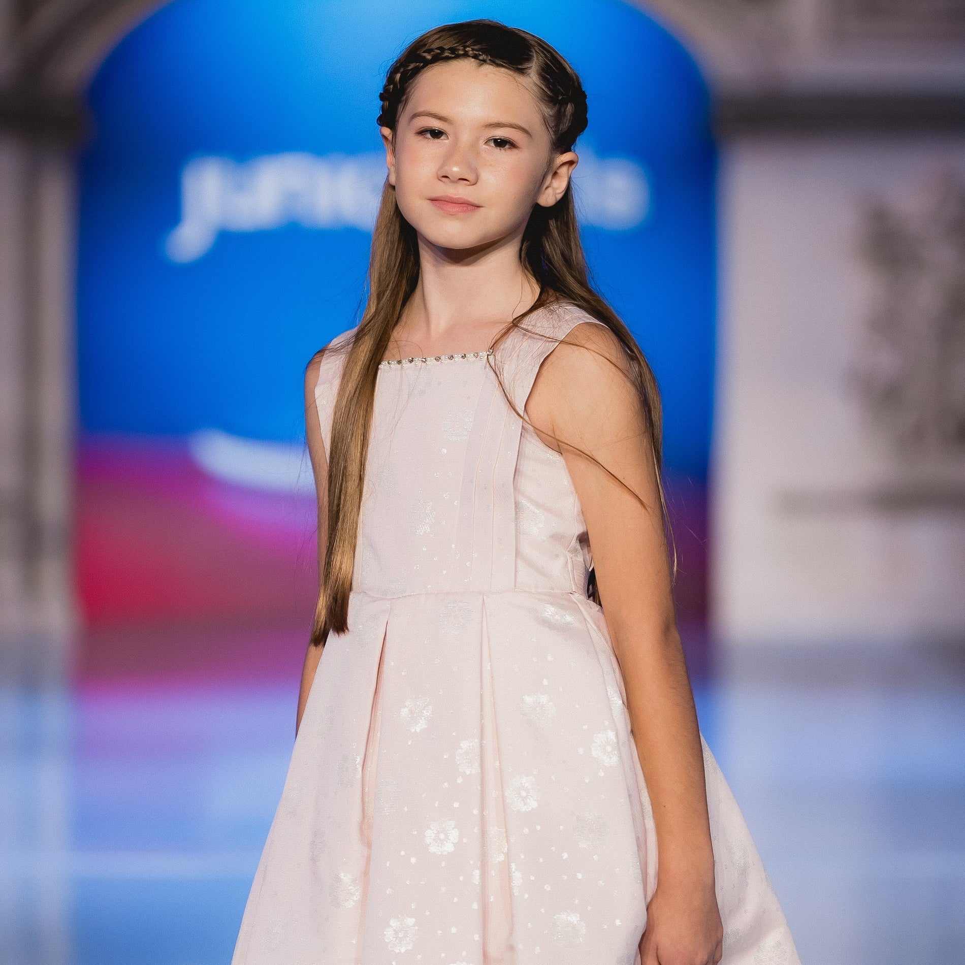 Pink Stardust Girls Formal Dress - Velora Luxury Fashion