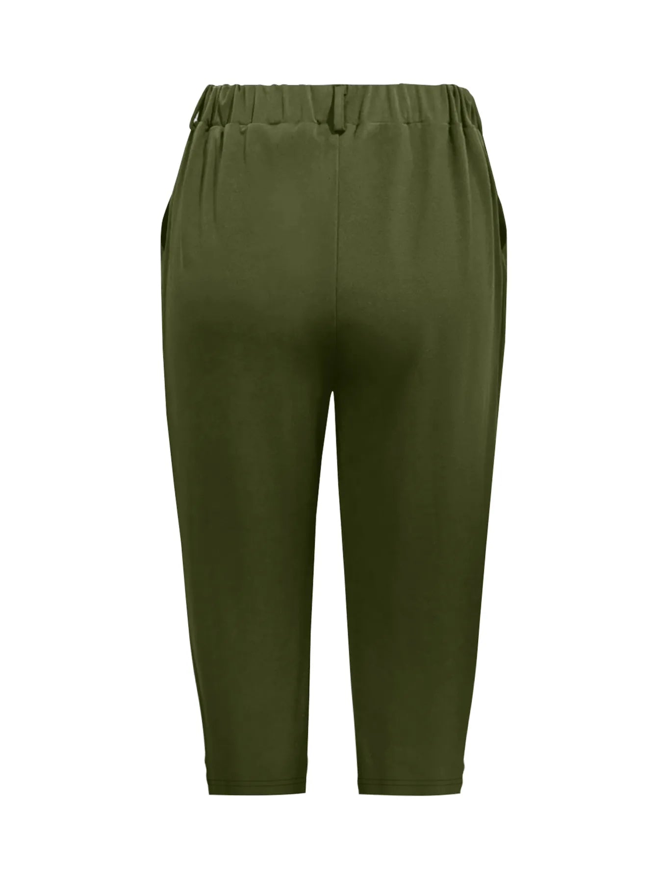 Pleated Detail Pants with Pockets - Velora Luxury Fashion