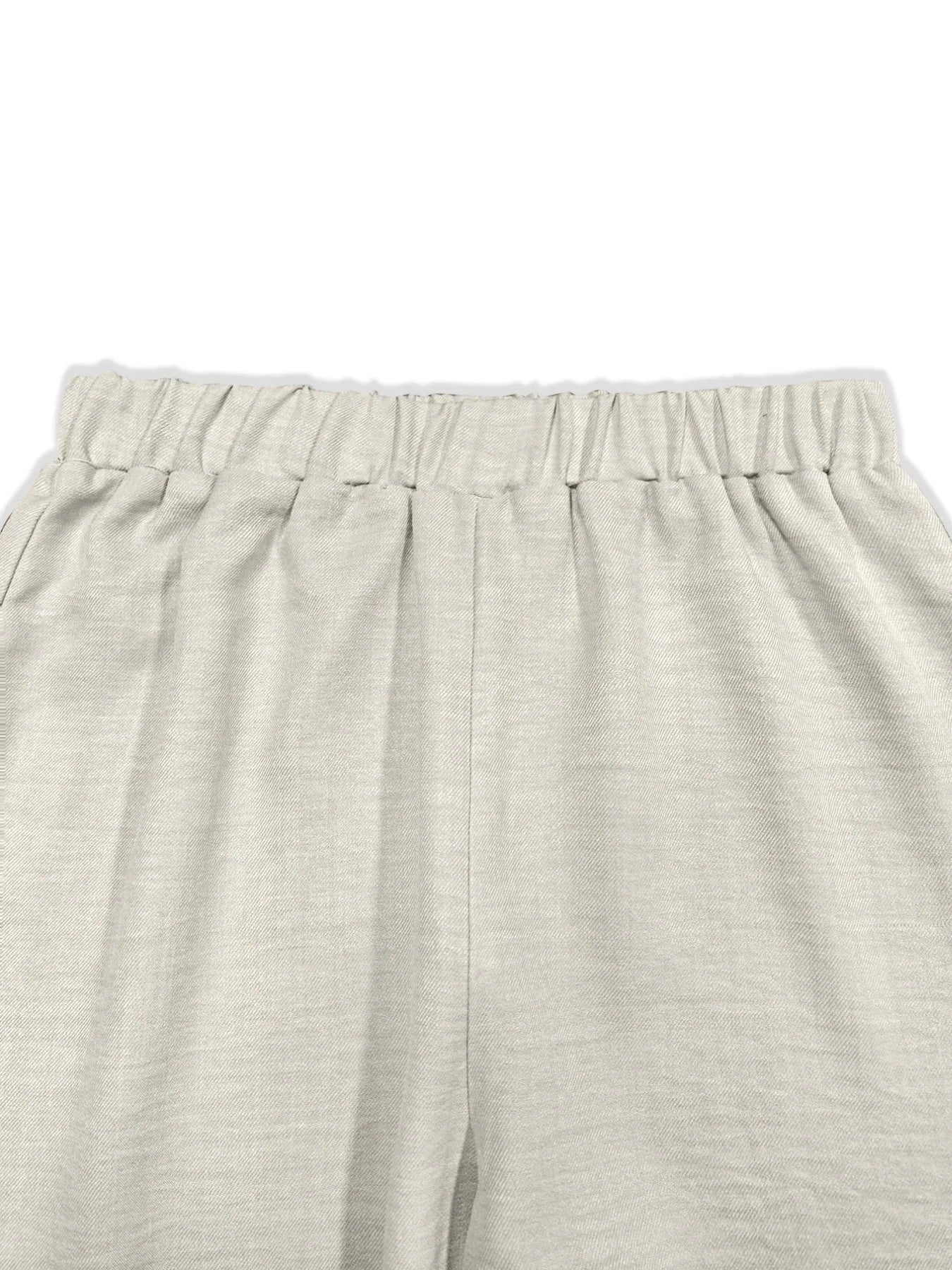 Plus Size Button-Down Shirt and Wide-Leg Pants Set - Velora Luxury Fashion